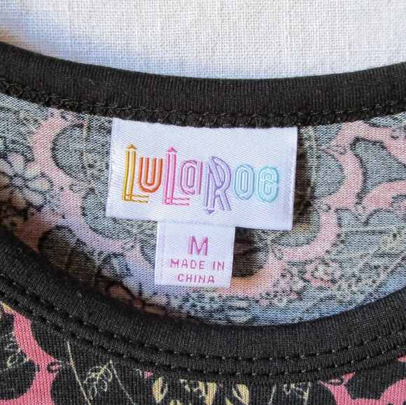 Lularoe black shirt - Picture 2 of 3